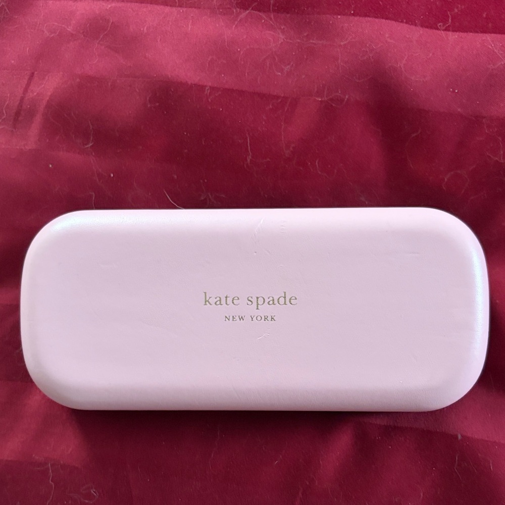 Kate Spade Pink Glasses Case